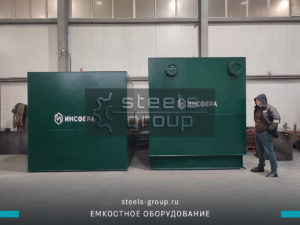 фото емкостей приема воды из реактора коагуляции в Армавире